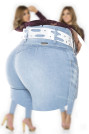 Jeans Levantacola Cheviotto 10404