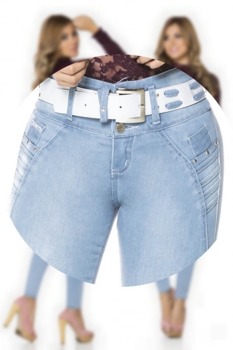Butt Lifter Jeans Cheviotto 10404