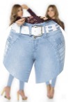Jeans Push-Up Cheviotto 10404
