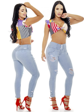 Jeans Push-Up Cheviotto 13649