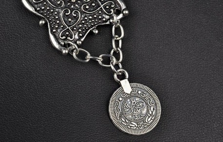 Bracelet métal sculpté
