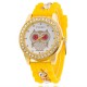 Watch owl yellow color
