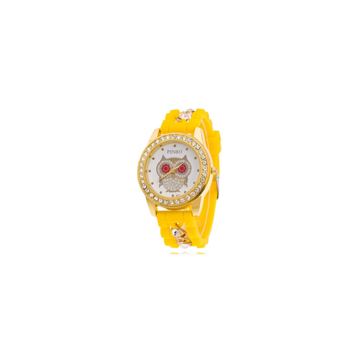 Watch owl yellow color