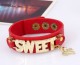 Sweet bracelet red