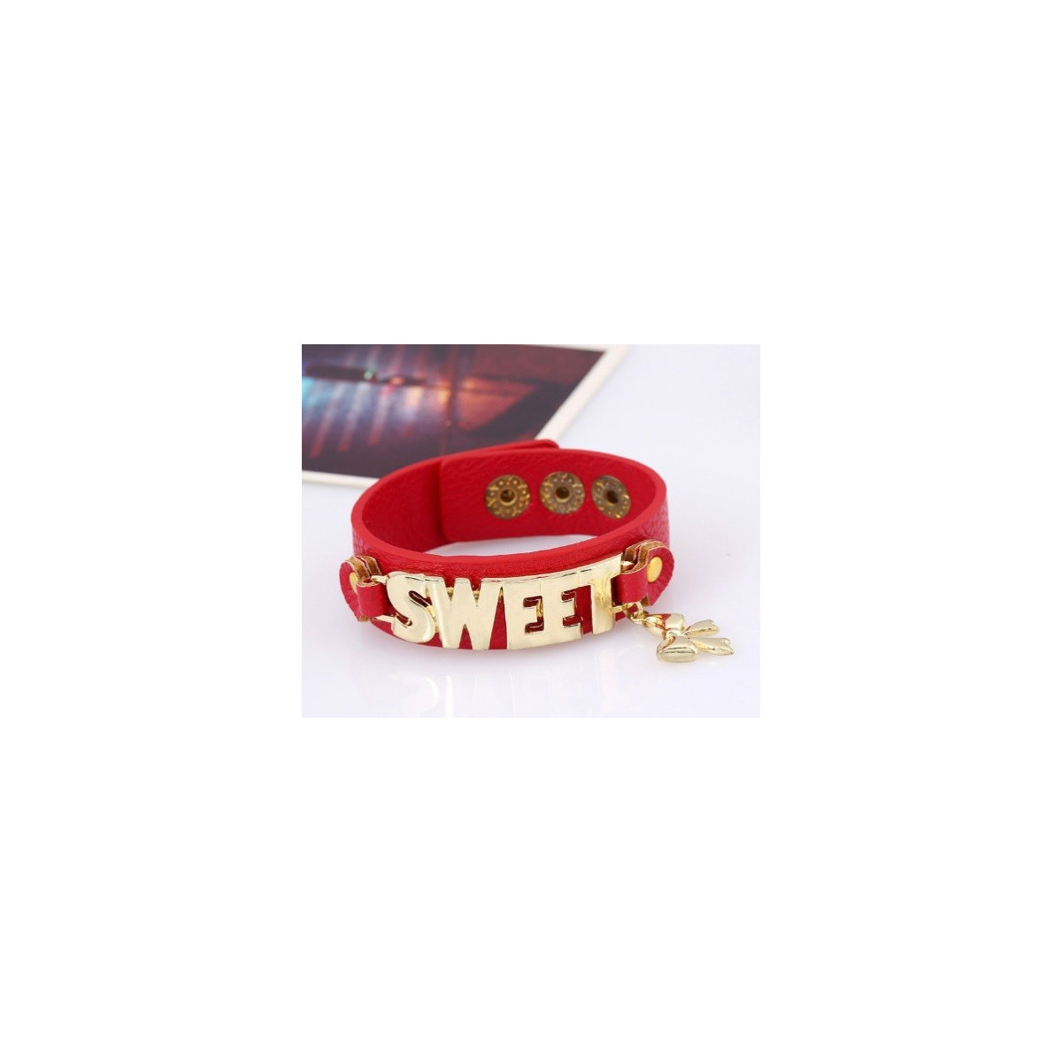 Sweet bracelet red