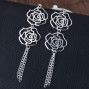 Aretes Rose Flower