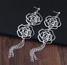 Boucles d'oreilles Rose Flower