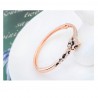 Bracelet Panther gilded color