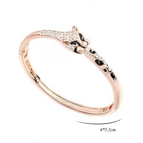 Bracelet Panthère doré