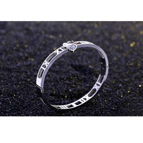 Pulsera Heart steel