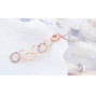 Necklace Crossed Circles