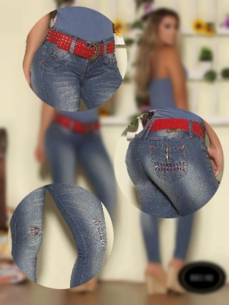 Jeans Push-Up Bambú  BEU02