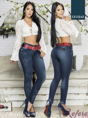 Jeans Levantacola Azulle 12132