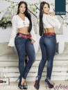 Jeans Levantacola Azulle 12132