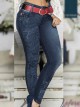 Jeans Levantacola Azulle 12132